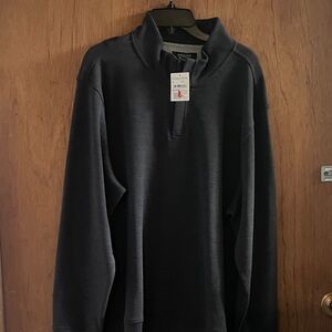 Nordstrom Gray Phantom Quarter-Zip Pullover